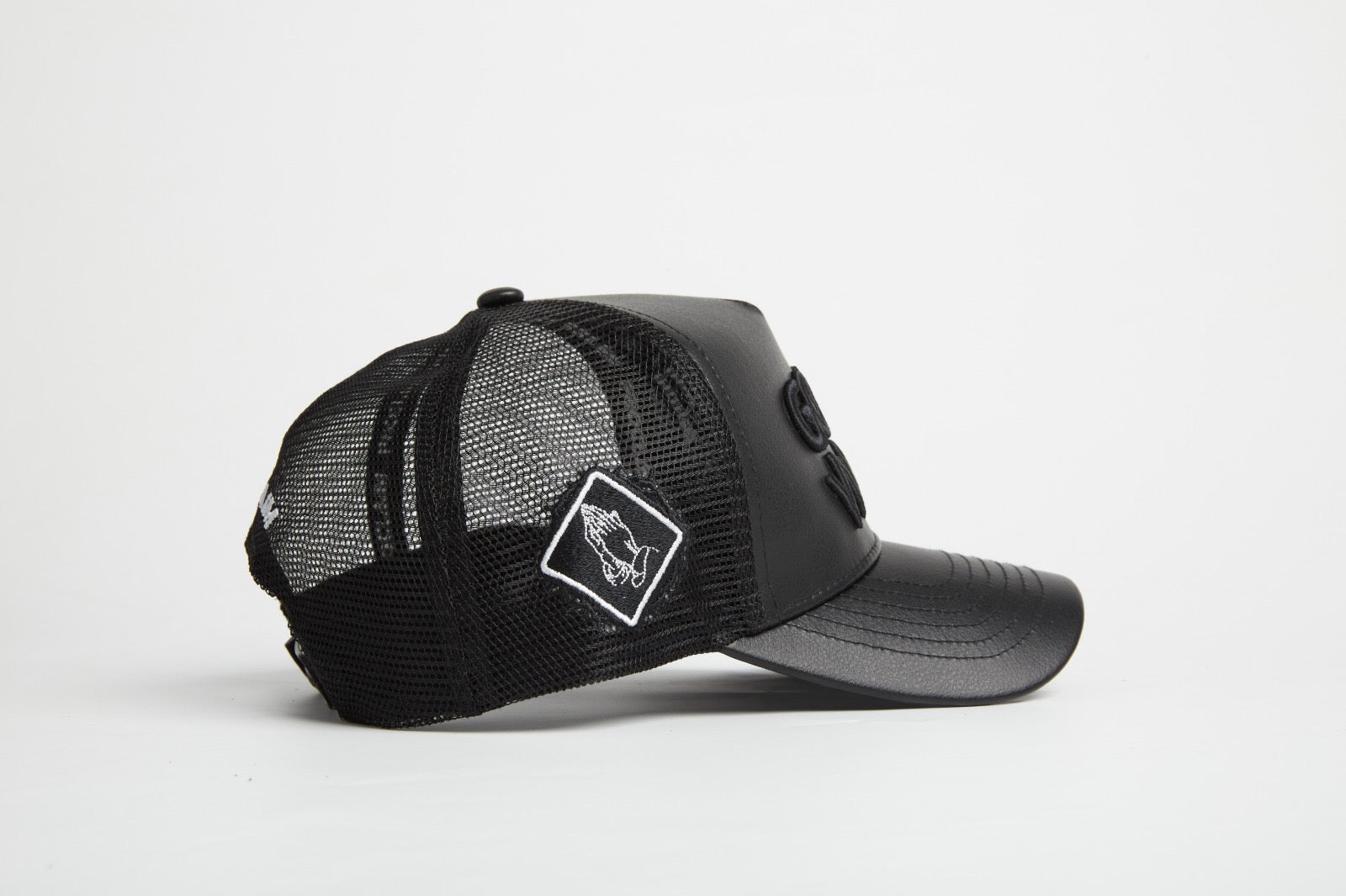 God's Work- Asphalt Leather / Signature Series Snap-back